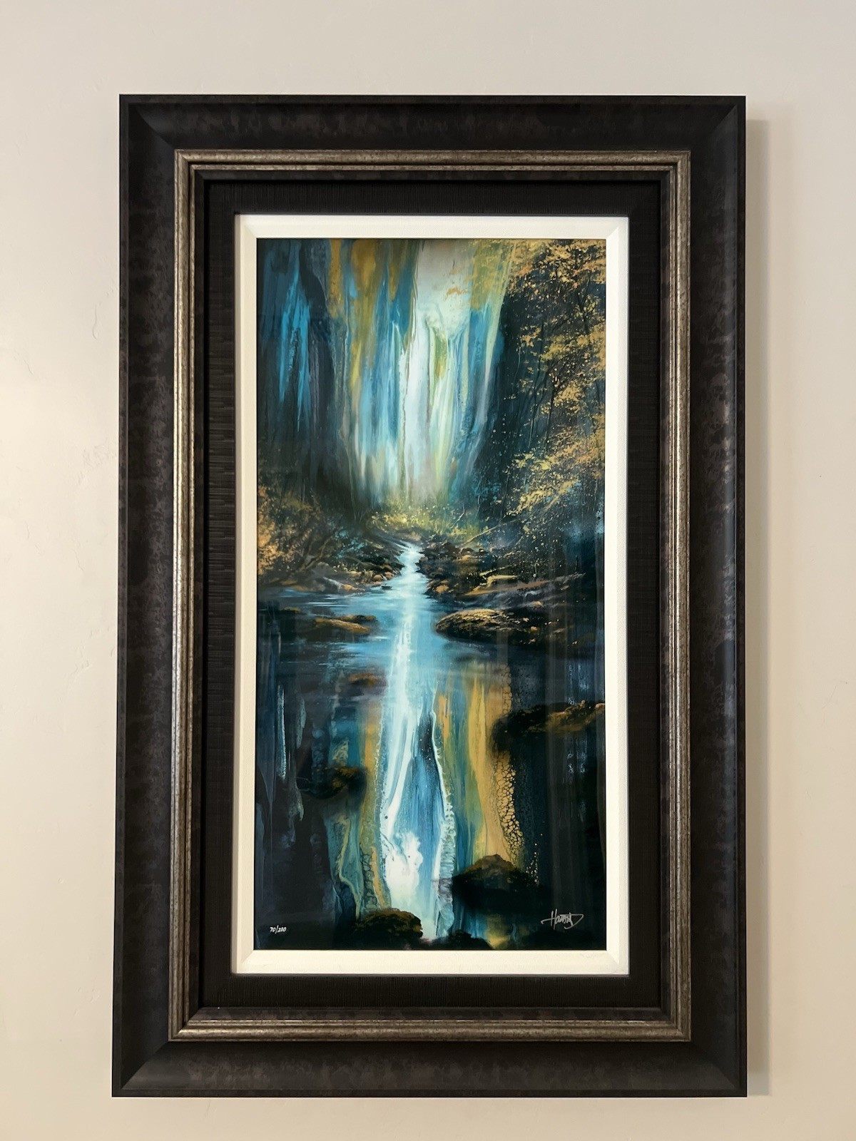 Ashton Howard Fire and Ice + A Beautiful Passage Framed Signed LE Pair