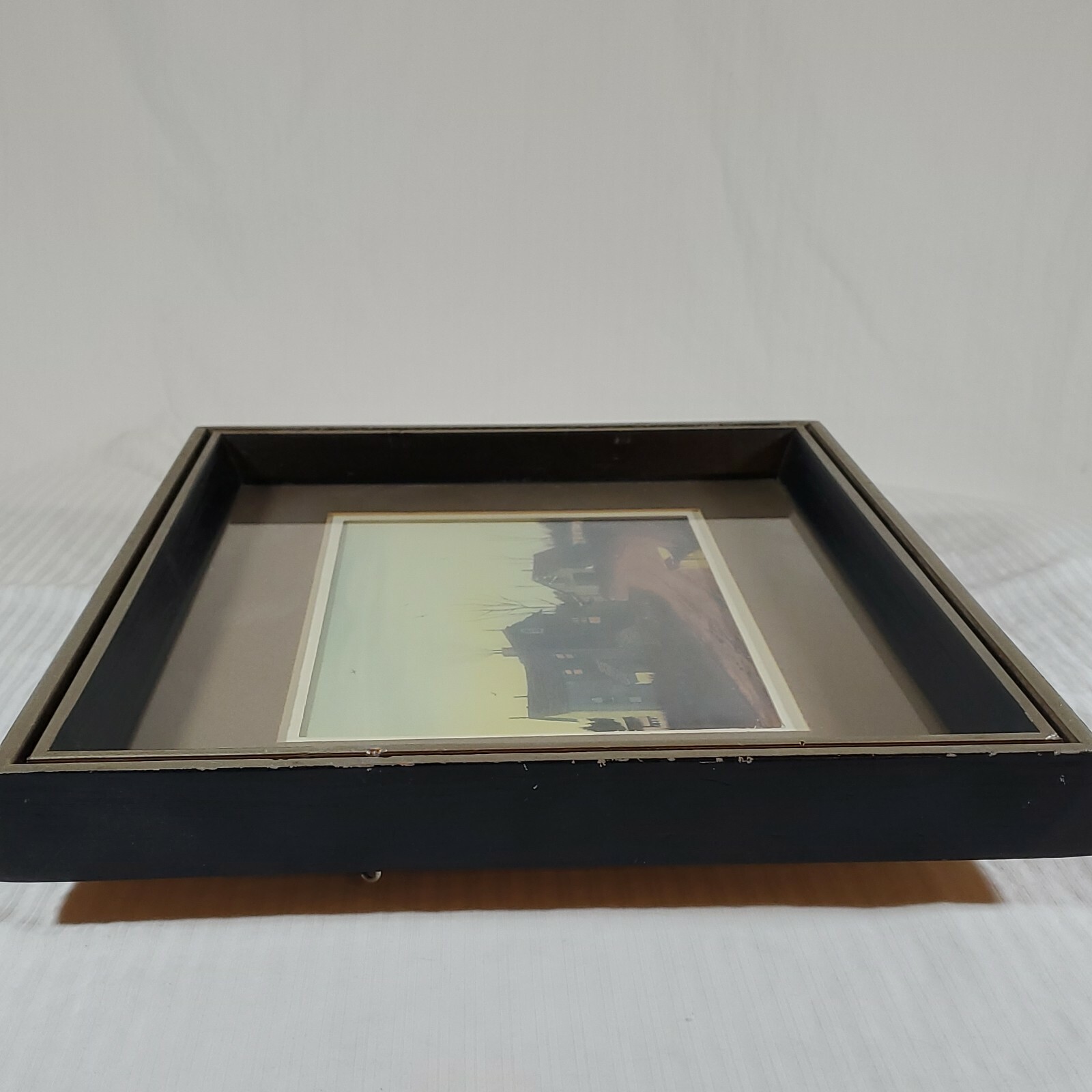 Professionally Framed Gerald V Lilly Water Color «Evening In Colorado» #131
