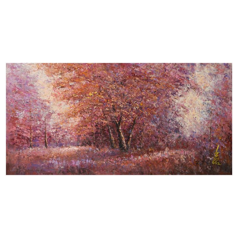 Inam Original Painting on Canvas (60″ x 32″), Hand Signed with LOA
