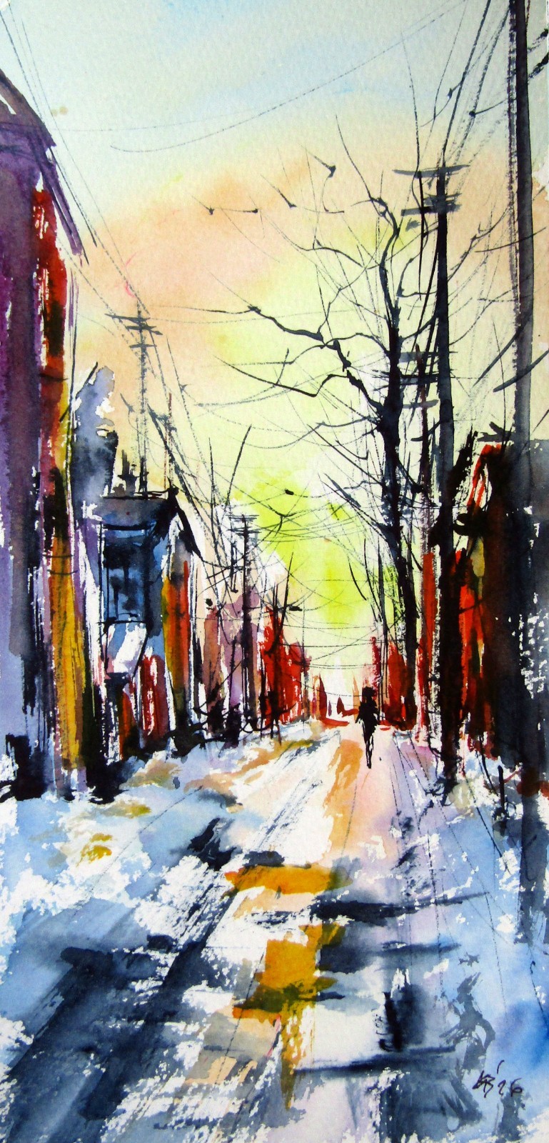 Winter in the city