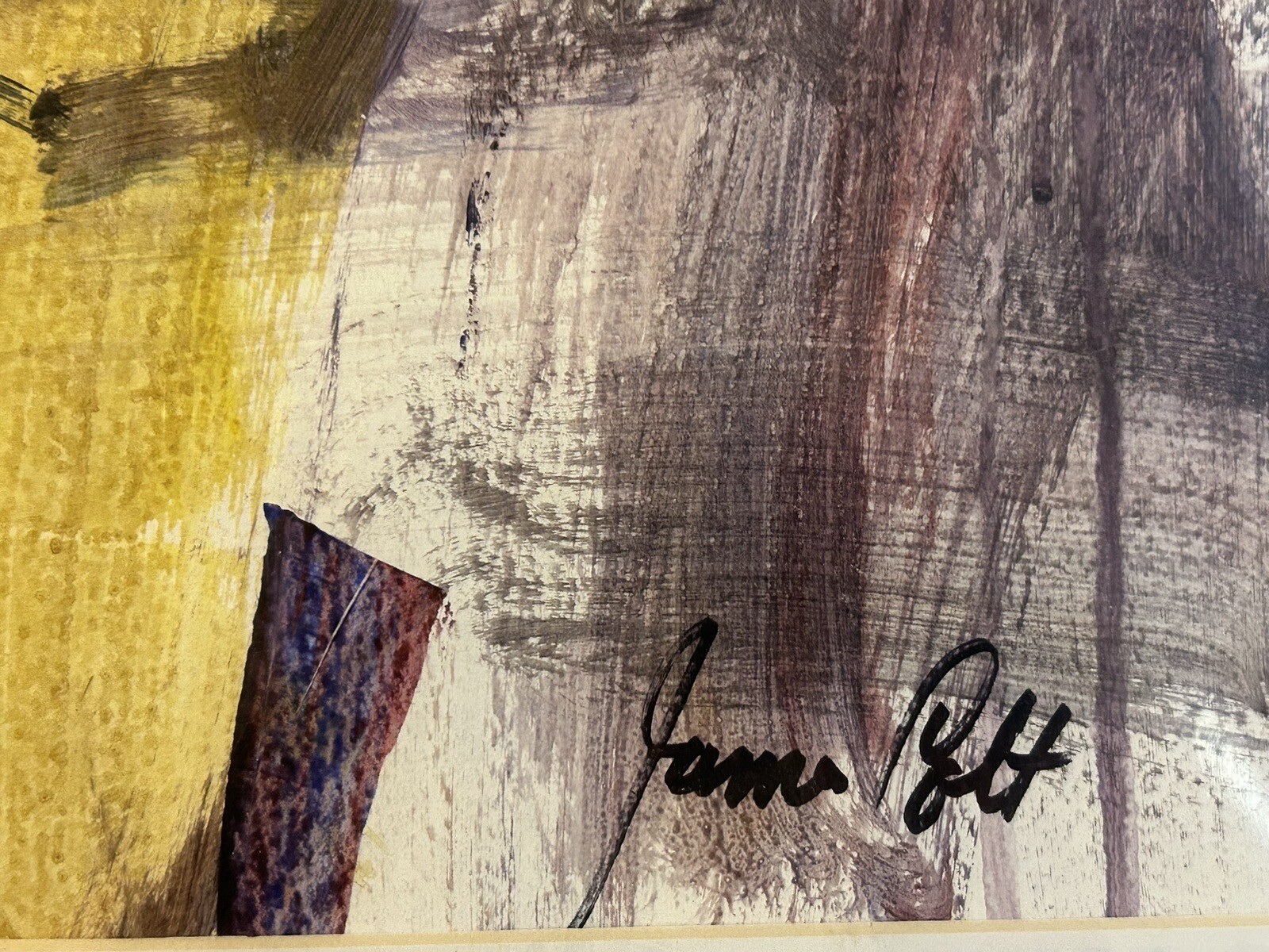 James Colt 22 X 28” Matted signed Navajo Woman Gouache ￼Painting