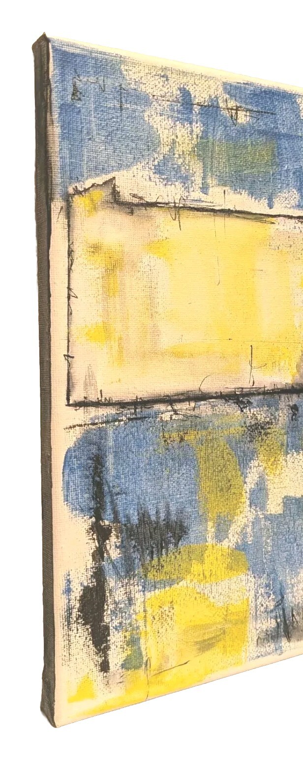 Original Abstract Minimal Textured Painting By K.A.Davis » Pennsylvania «