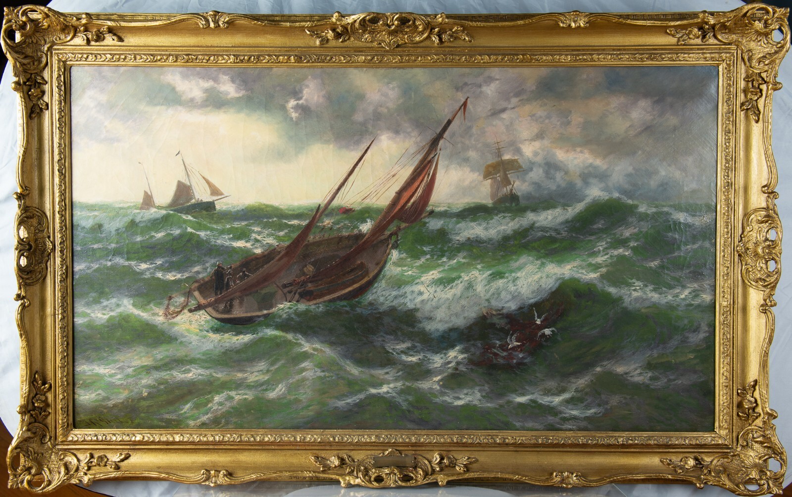 J.R. Miles (United Kingdom, 19th/early 20th century) Oil on Canvas