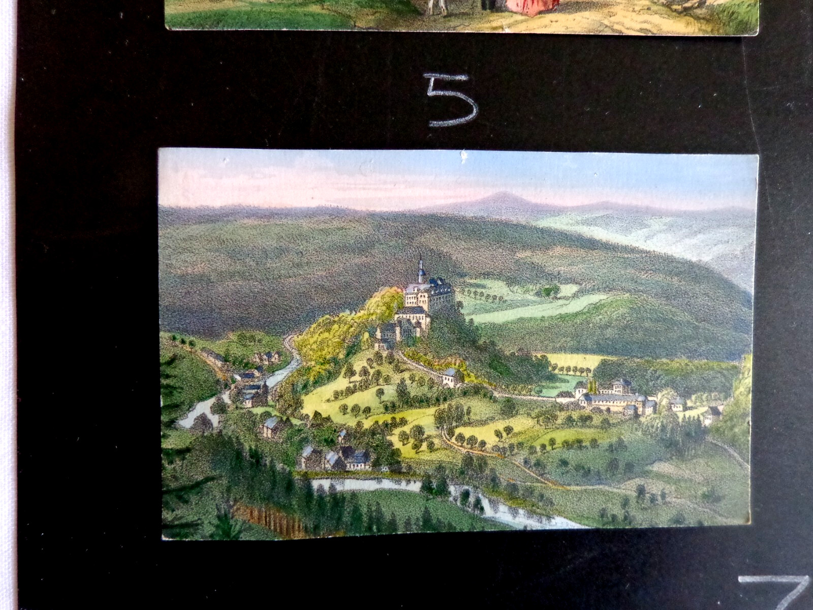 AFTER and ATTRIBUTED to GUSTAV FRIEDRICH ADOLF TAUBERT 7 MINIATURE RARE ETCHINGS