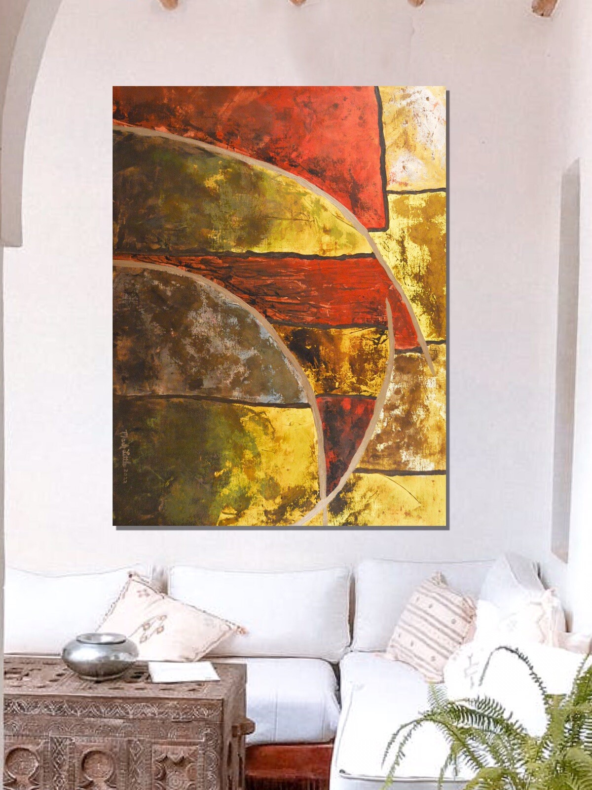 Mark Little original￼, ￼Painting 81” X 62” Extra Large,Abstract,Modern,Colorfiel