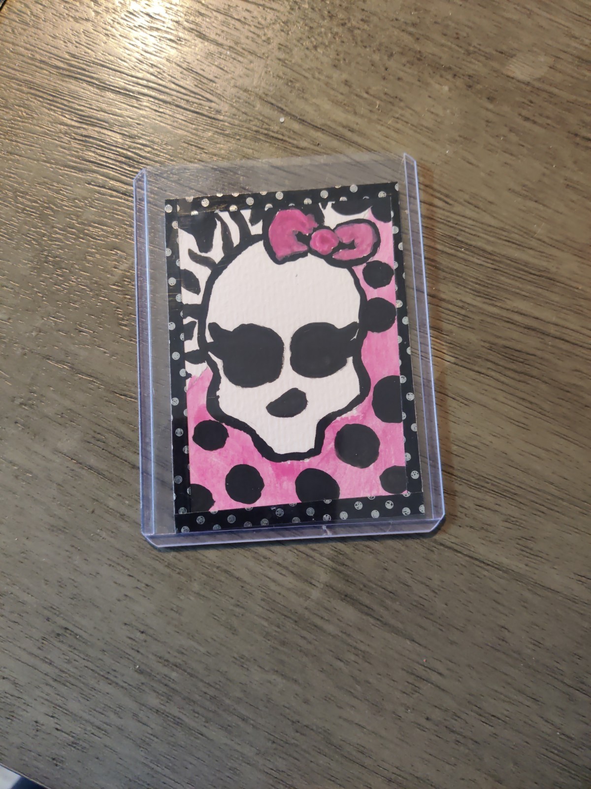 ACEO Art Card Original Hand-painted Watercolor Painted Monster High Portrait