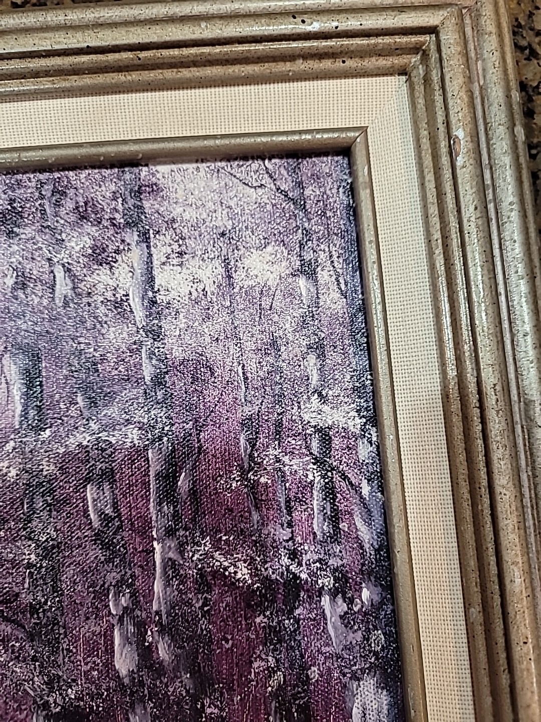 Oil painting Original framed 17.5 x 14.5 Inches By Judy C 1992