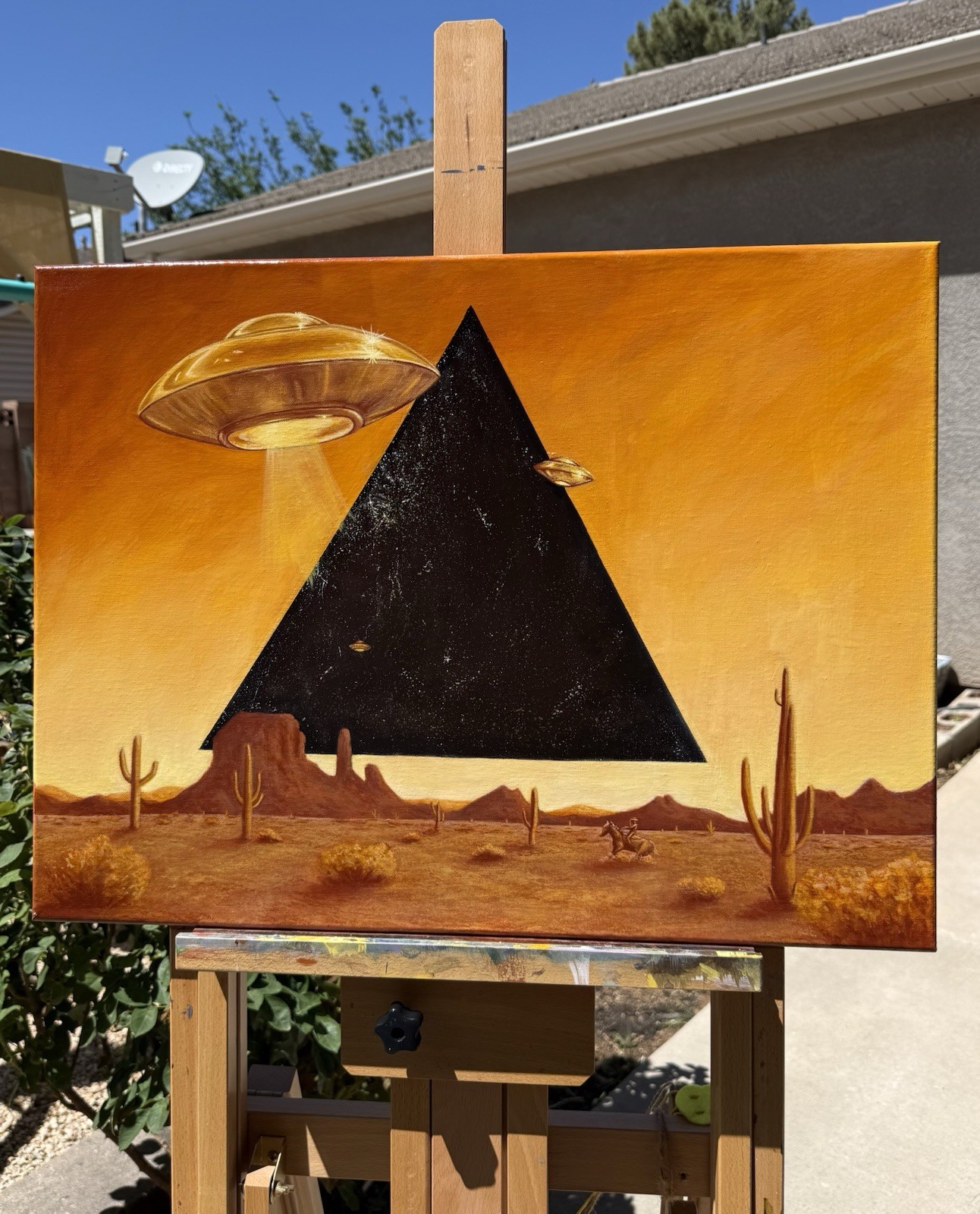 “Different Dimensions ” – Original Painting – 18×24 – Acrylic 2026