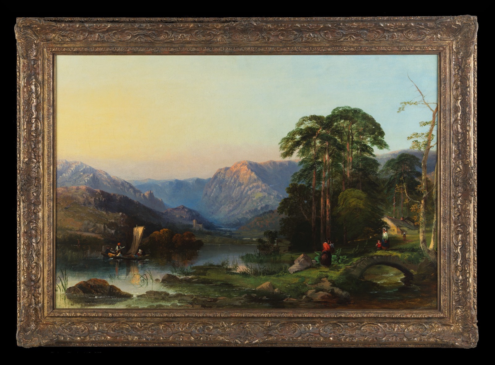 JP George-Julliard (Swiss, 19 C) «Saint-Jeoire» , O/P, 24 X 36 **REDUCED 40%**