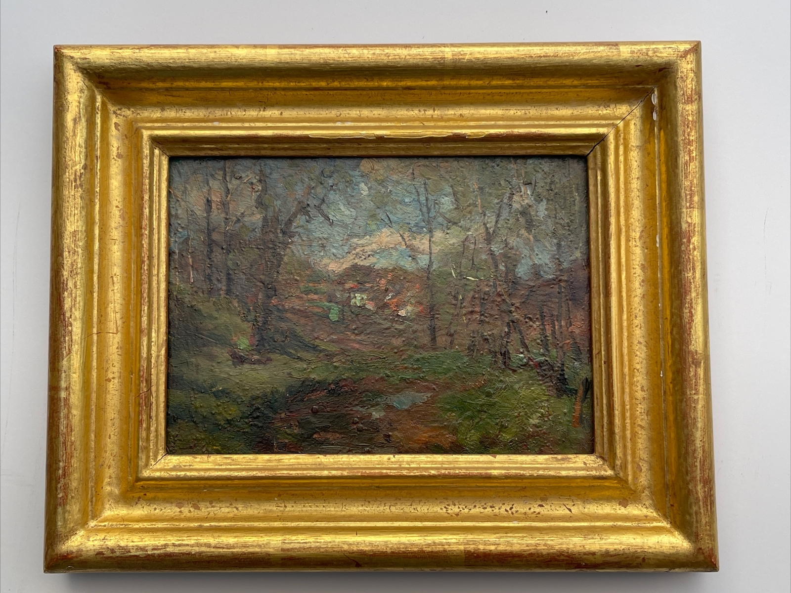Paul Martel American Impressionist Woodmere Art museum Landscape Painting Listed