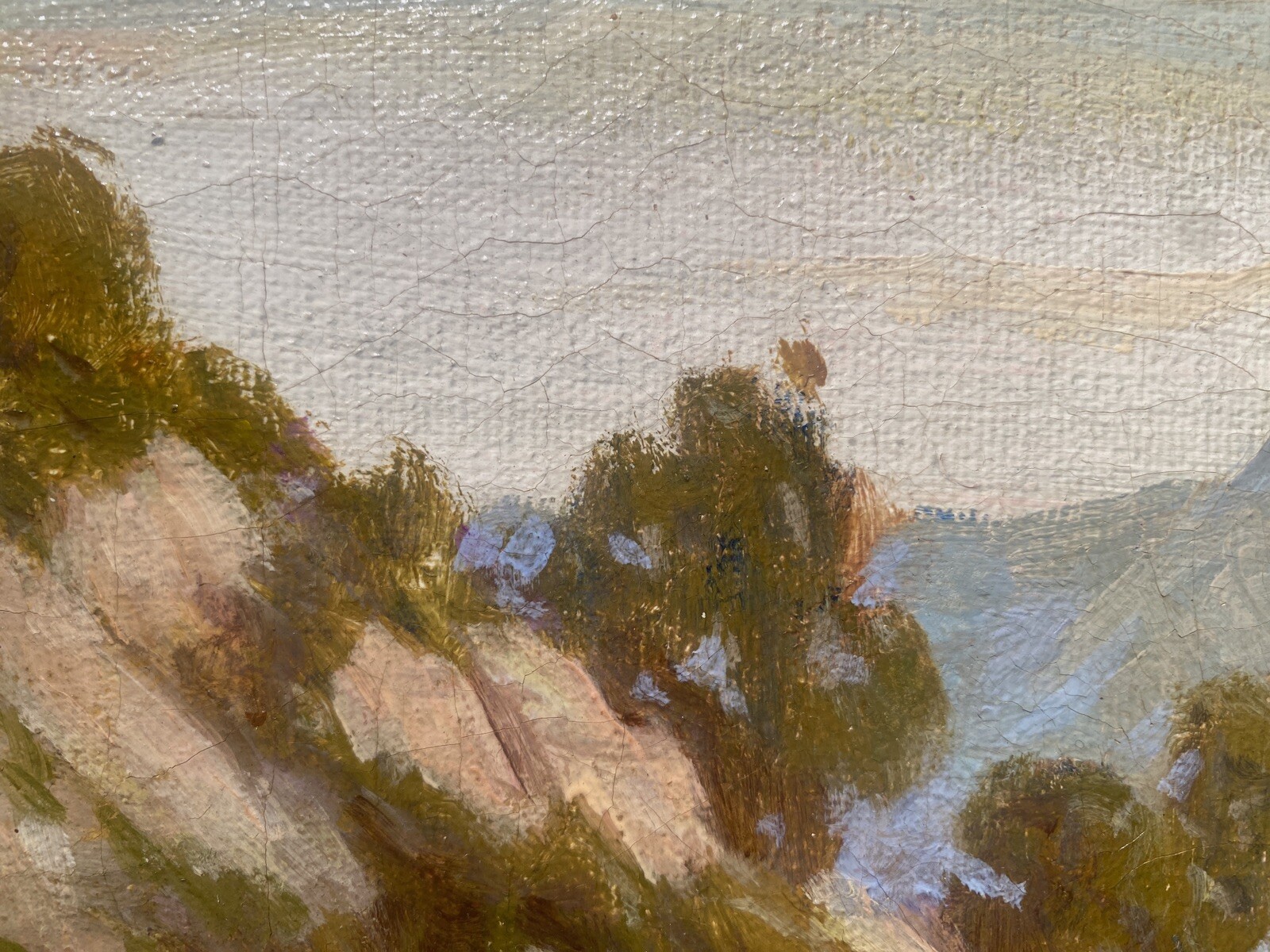 Hebert SARTELLE, «Mt Baldy, San Gabriel Valley» The Itinerant Artist of the West