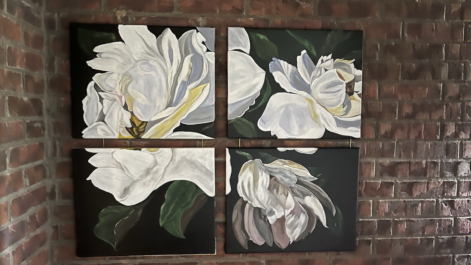 Peonies Original Painting In Canvas