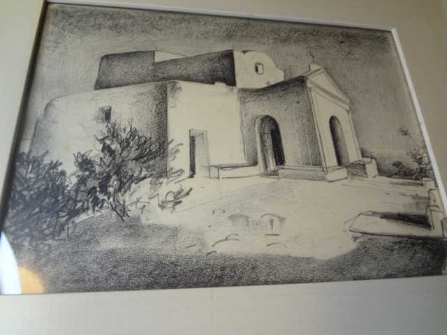 ALBERT BYRON OLSON…..1885-1940….COLORADO…….2 PENCIL DRAWINGS