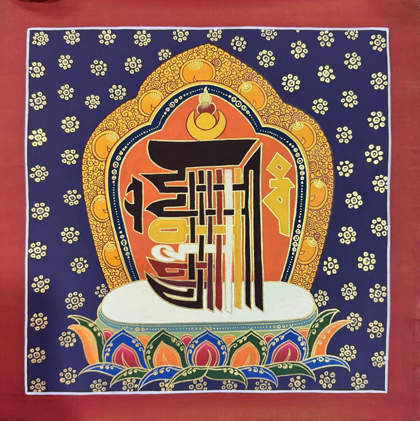 Tenfold Powerful One Thangka
