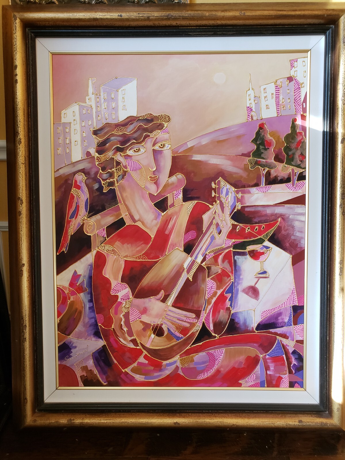 Igor Smirnov Original Oil And Mixed Media On Canvas Painting