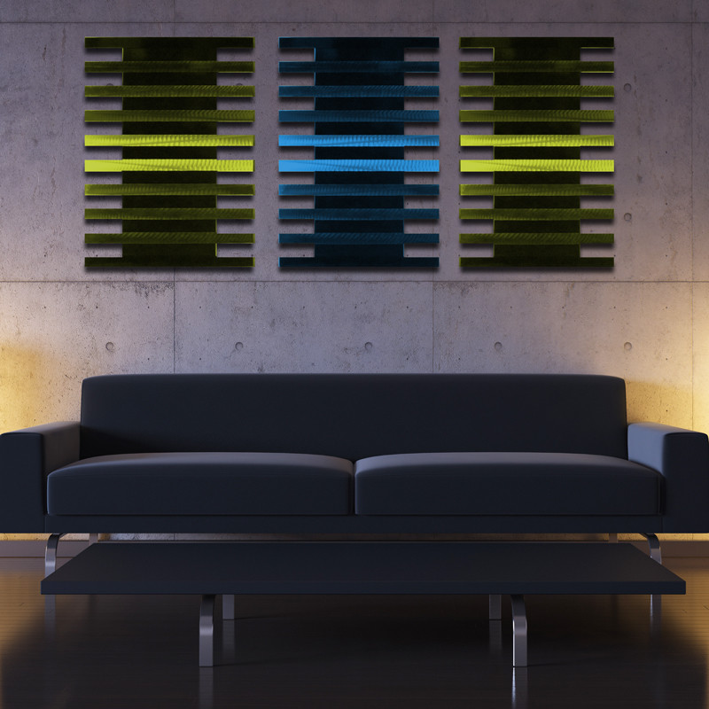 Modern Abstract Metal Wall Art Painting Sculpture Contemporary Home Decor Work