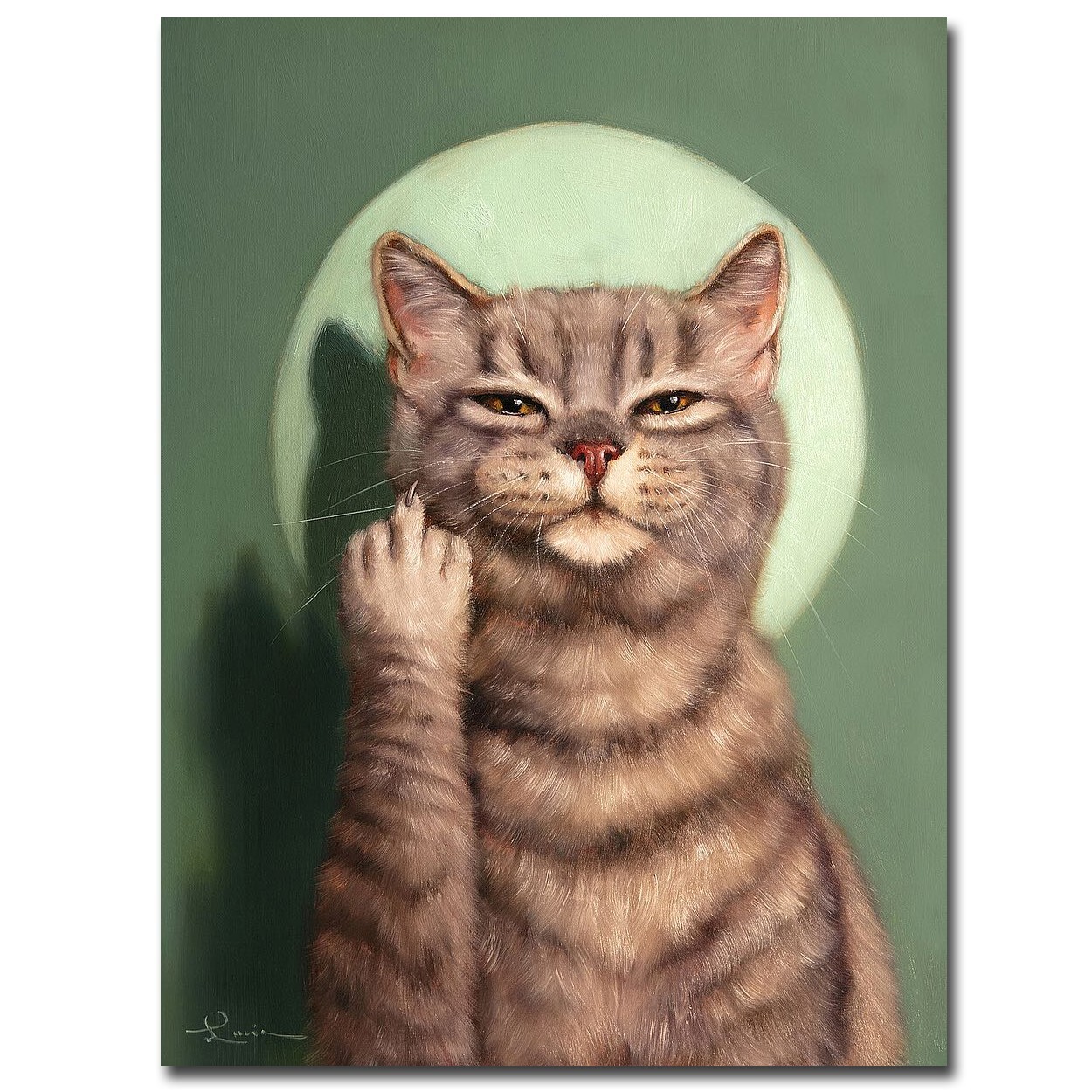Good Morning to You by Heffernan Gallery-Wrapped Canvas Giclee (16 in x 12 in)
