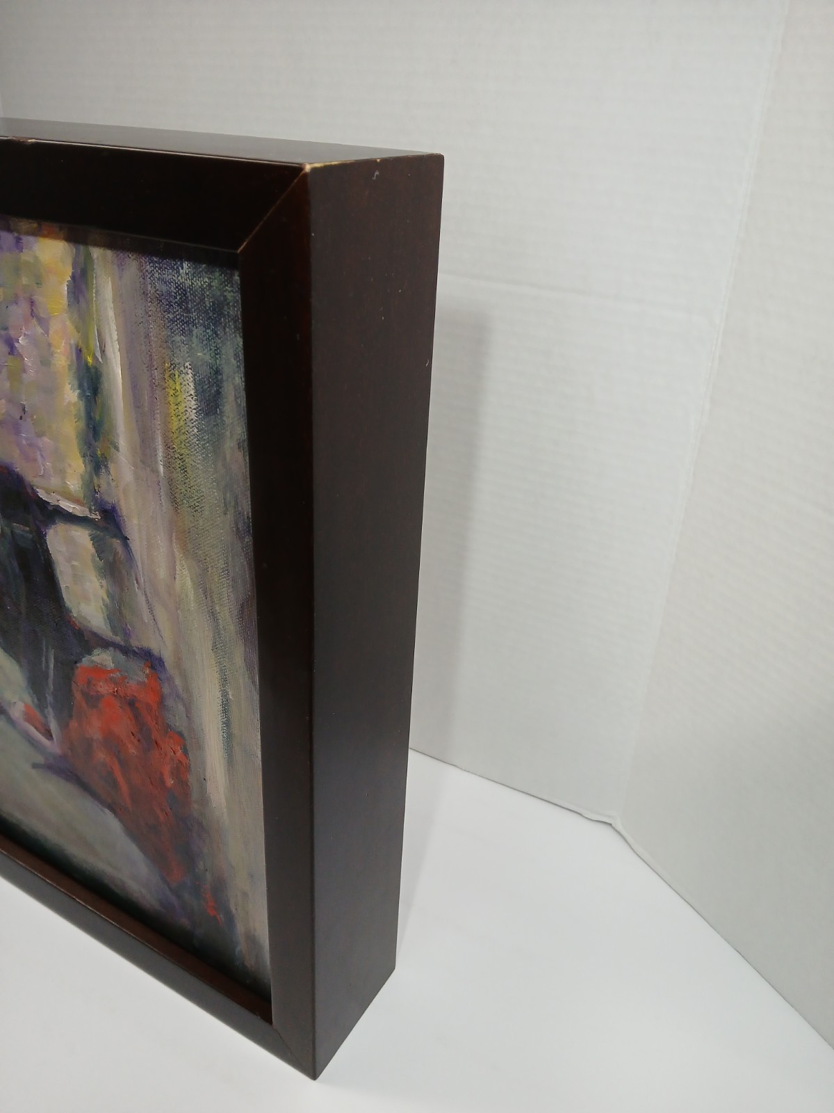 Lady At Piano Signed Sybil, Possibly Sybil Goldsmith Painting 15 3/8″ x 12 3/8″