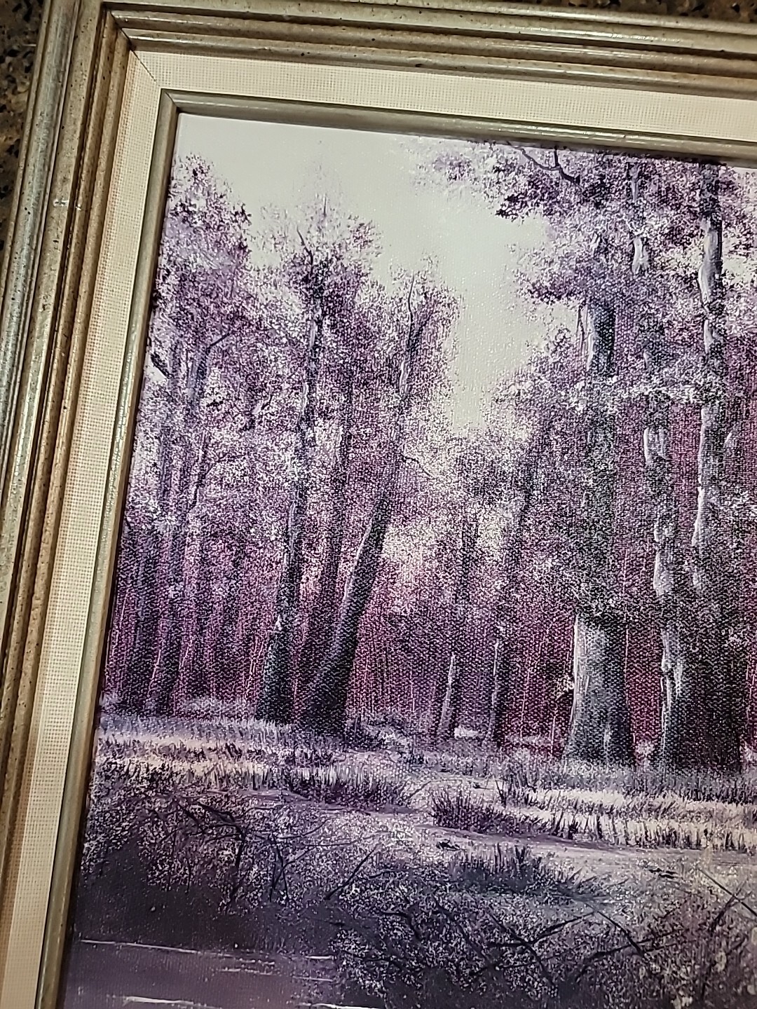 Oil painting Original framed 17.5 x 14.5 Inches By Judy C 1992