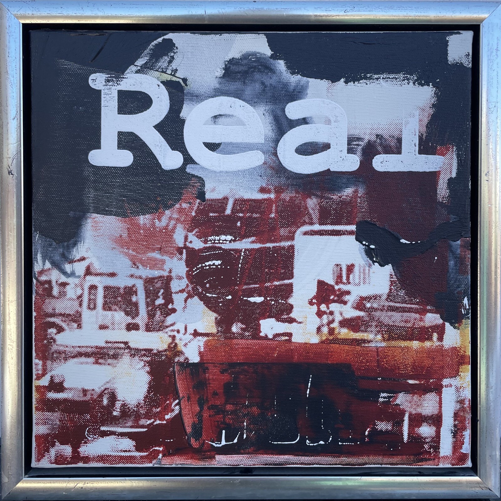 Christian Tangø (Danish *1959) Composition Abstract Modern Fantasy Pop Art