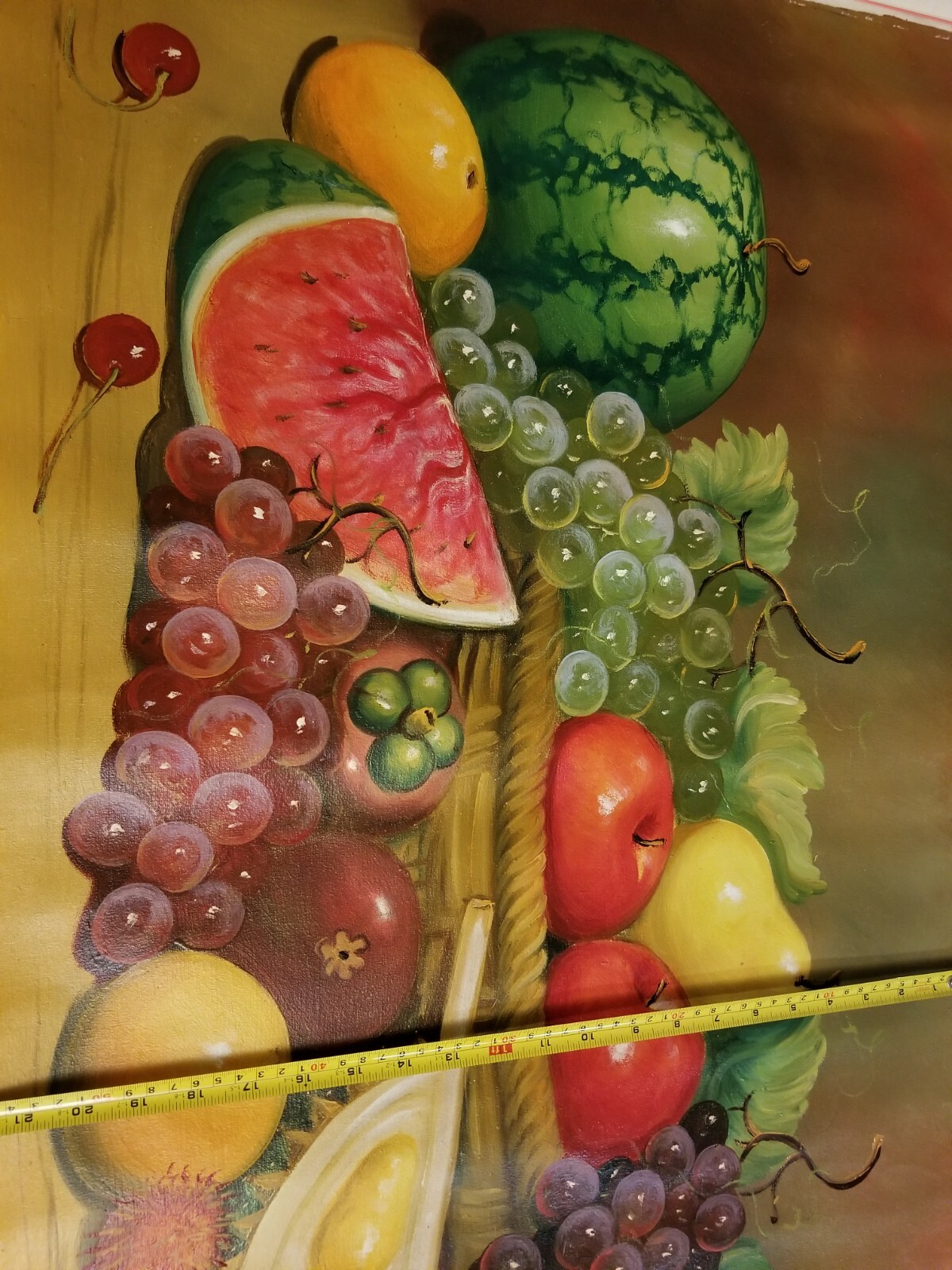 No.3005 original unique 3 paintings include, 34 x 23 inch, 45 x 23 inch
