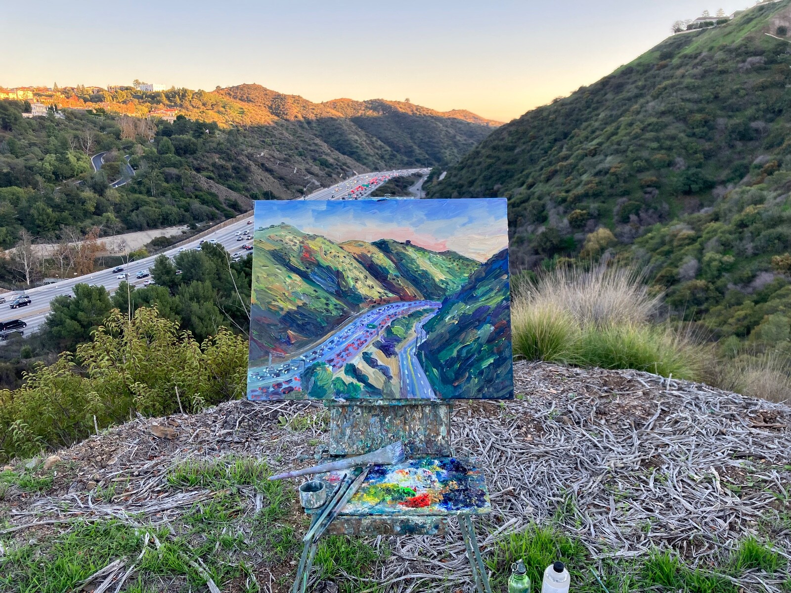Sepulveda Pass John Kilduff 22″x28″