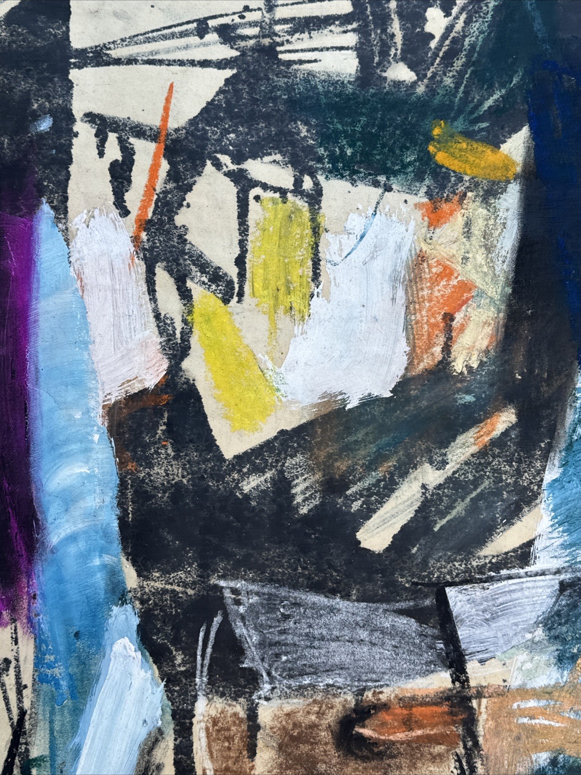 VACLAV VYTLACIL PAINTING LARGE ABSTRACT EXPRESSIONISM NEW YORK 1960’S CALIFORNIA