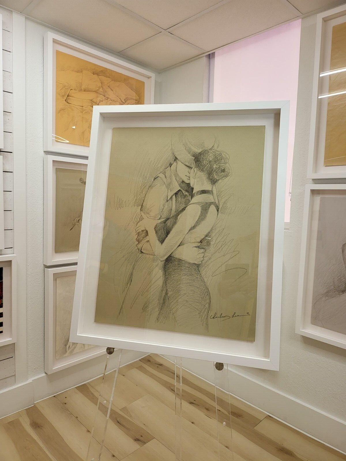 *Piece of Painting Art by Charles Lee – «Famous Park West Gallery Artist»