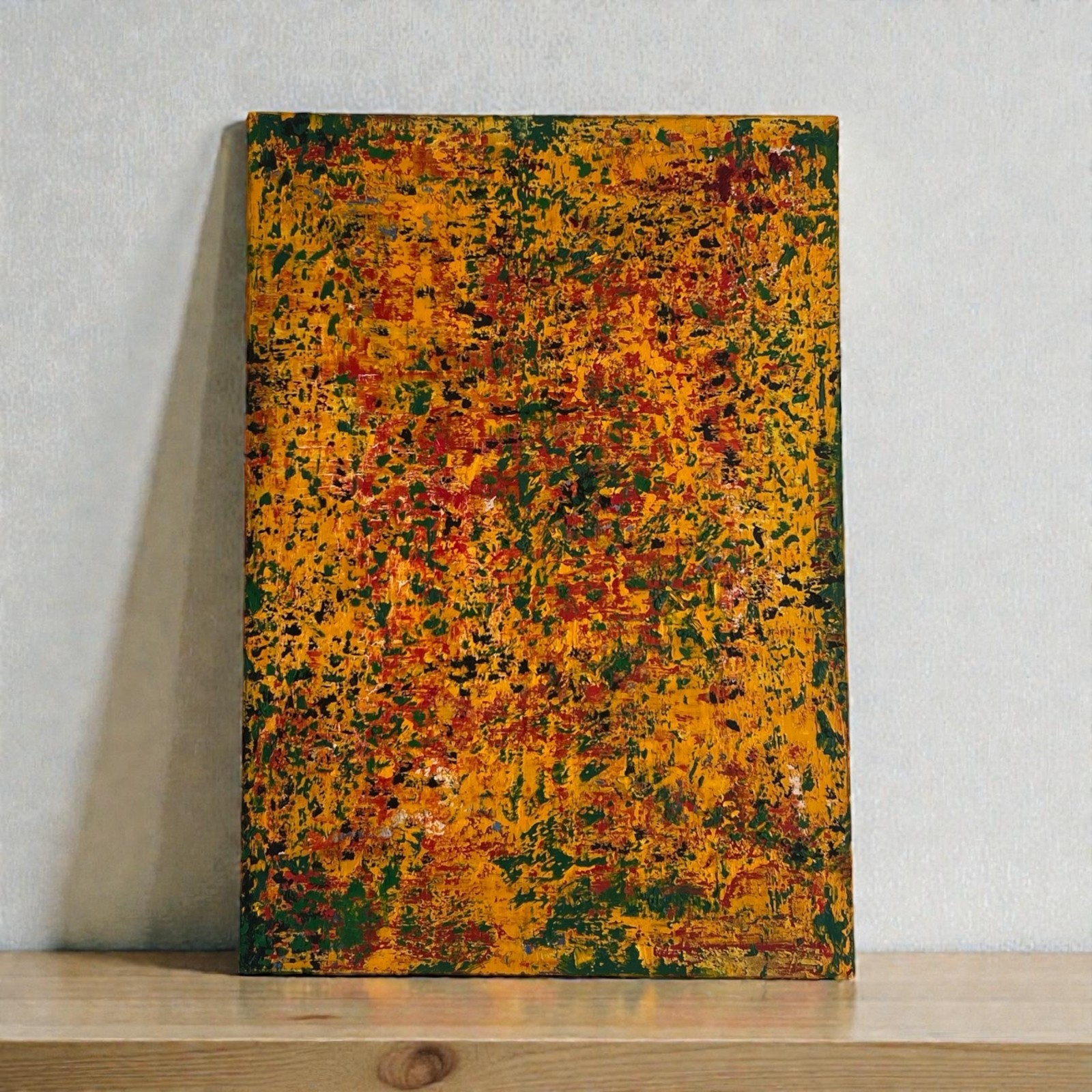 Original Large Abstract Painting on Canvas – One of a Kind Signed Art