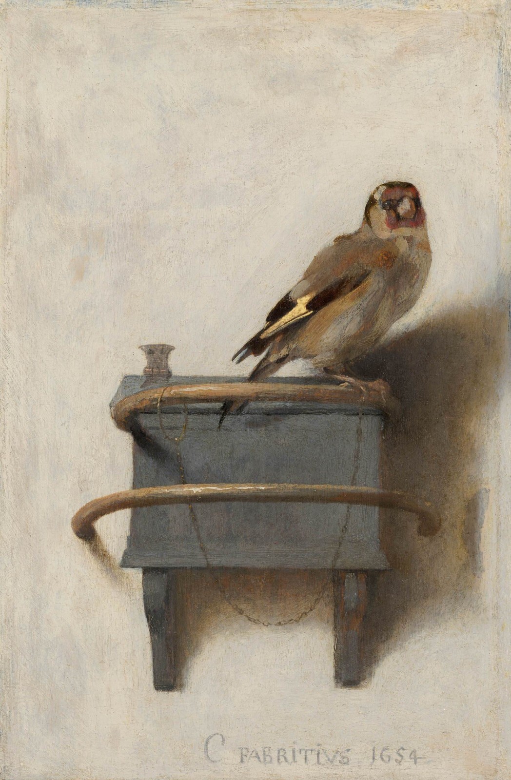 CAREL FABRITIUS ARTIST OIL PAINTING..