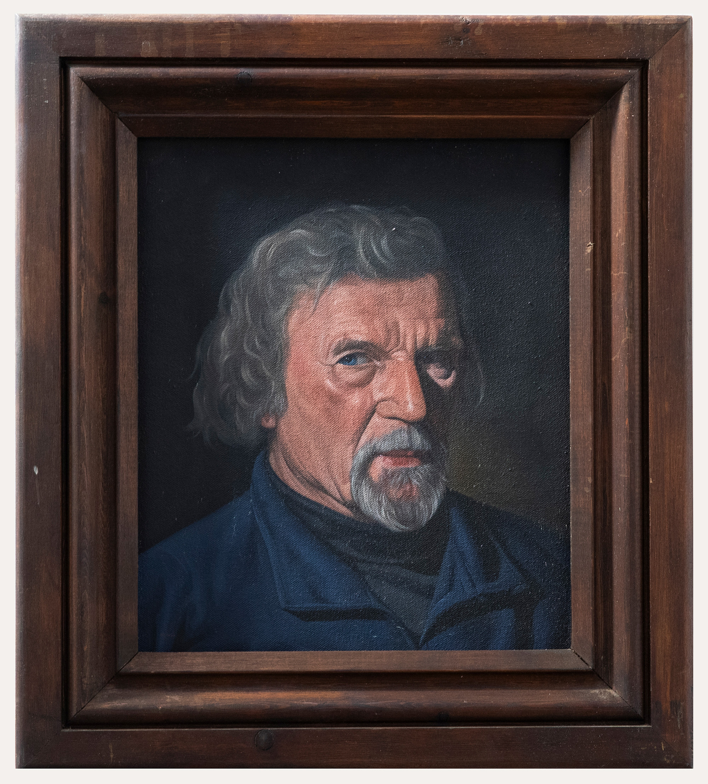 Nicholas Charles Williams (b.1961) – 2002 Oil, Dr. E. Percival James