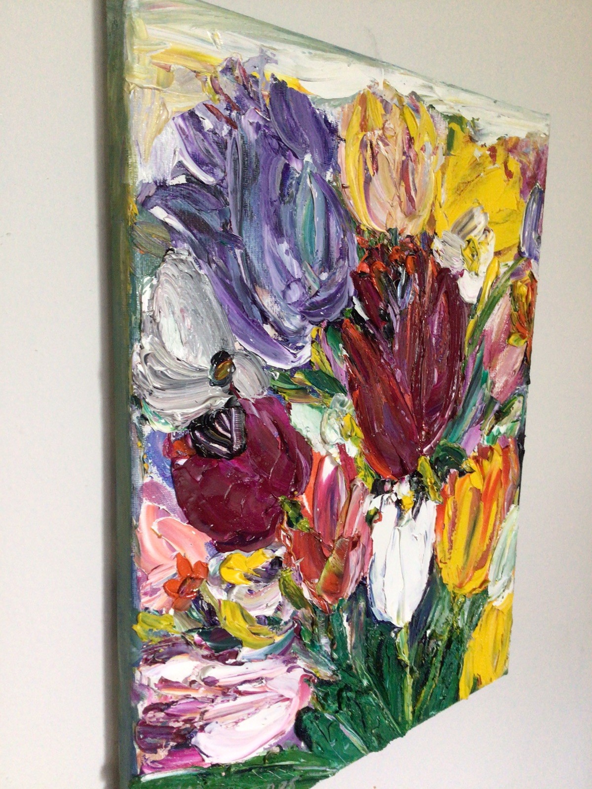 Tulips 2. Original Oil Pairing