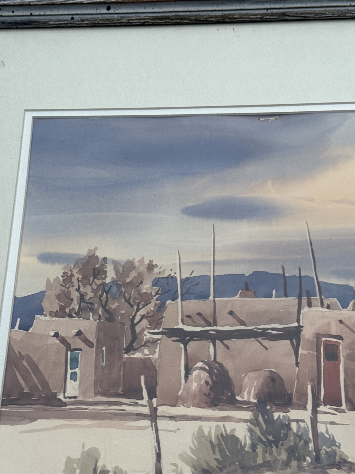 DON BRACKETT PAINTING NEW MEXICO NATIVE AMERICAN INDIAN LISTED FAMOUS EXHIBITED