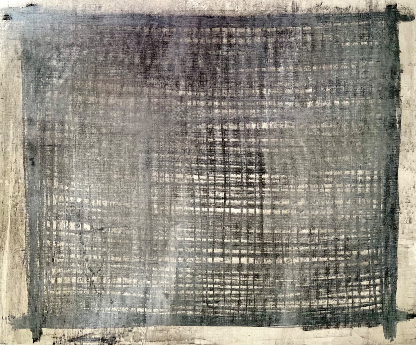ORIGINAL MINIMALIST PAINTING MIXED MEDIA ON PAPER