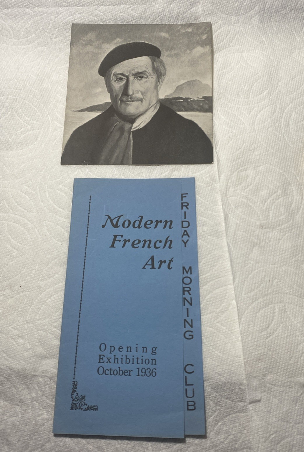 2 1920 -30’s Jewish American Impressionist Alexander WARSHAWSKY Gallery Papers