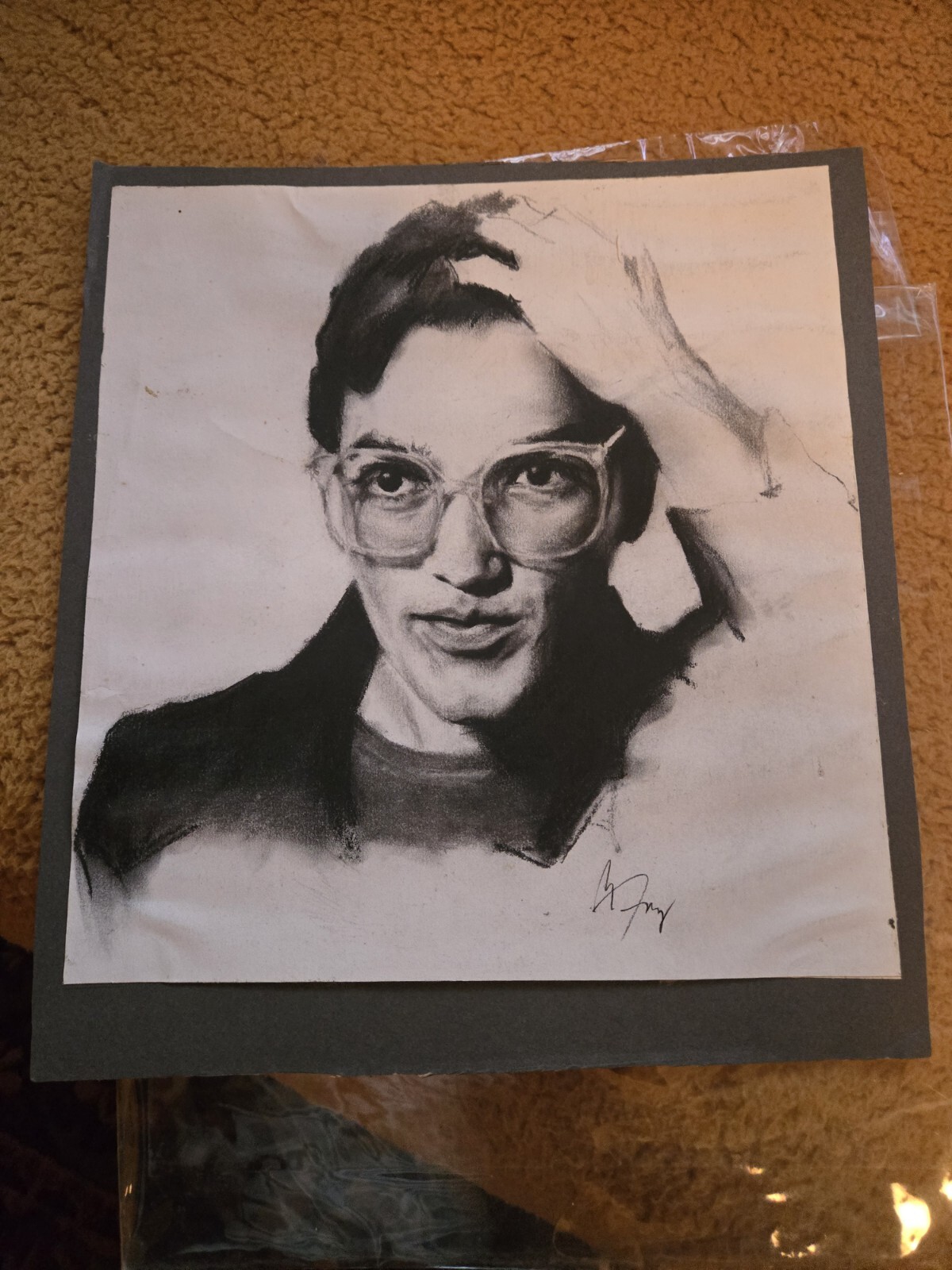 Trevor Horn The Buggles Art Work Painting 1979 By Barbara Frey New Wave Video…