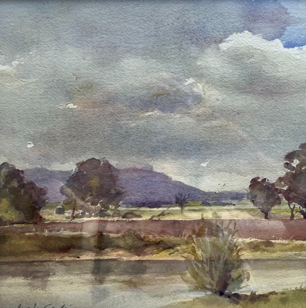 ANGELA COSTAIN AUSTRALIAN WC «ALONG THE RIVERS EDGE» 1990