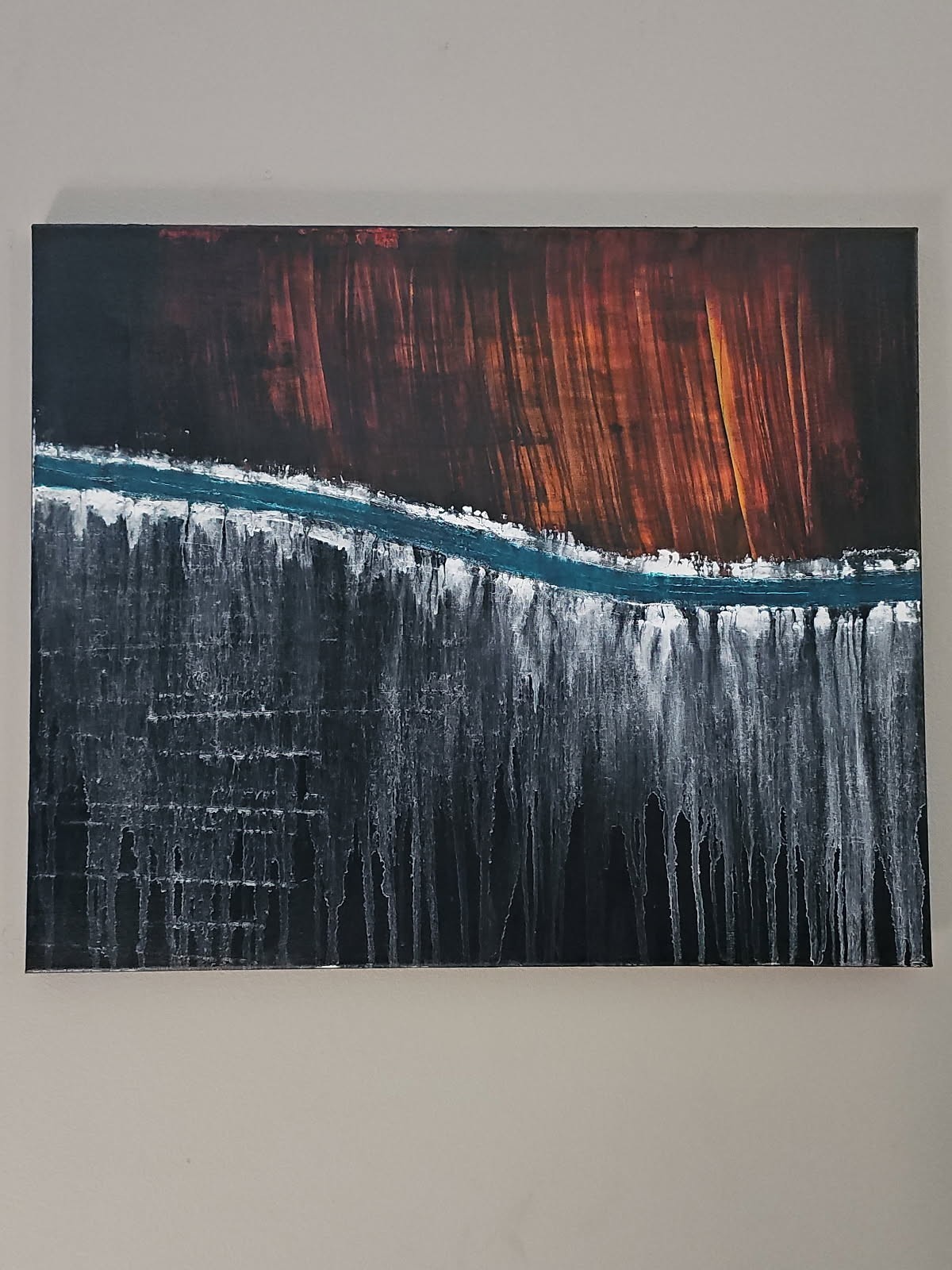 Peace By Piece By Amy Dixon Painting Name Mid Night Sun