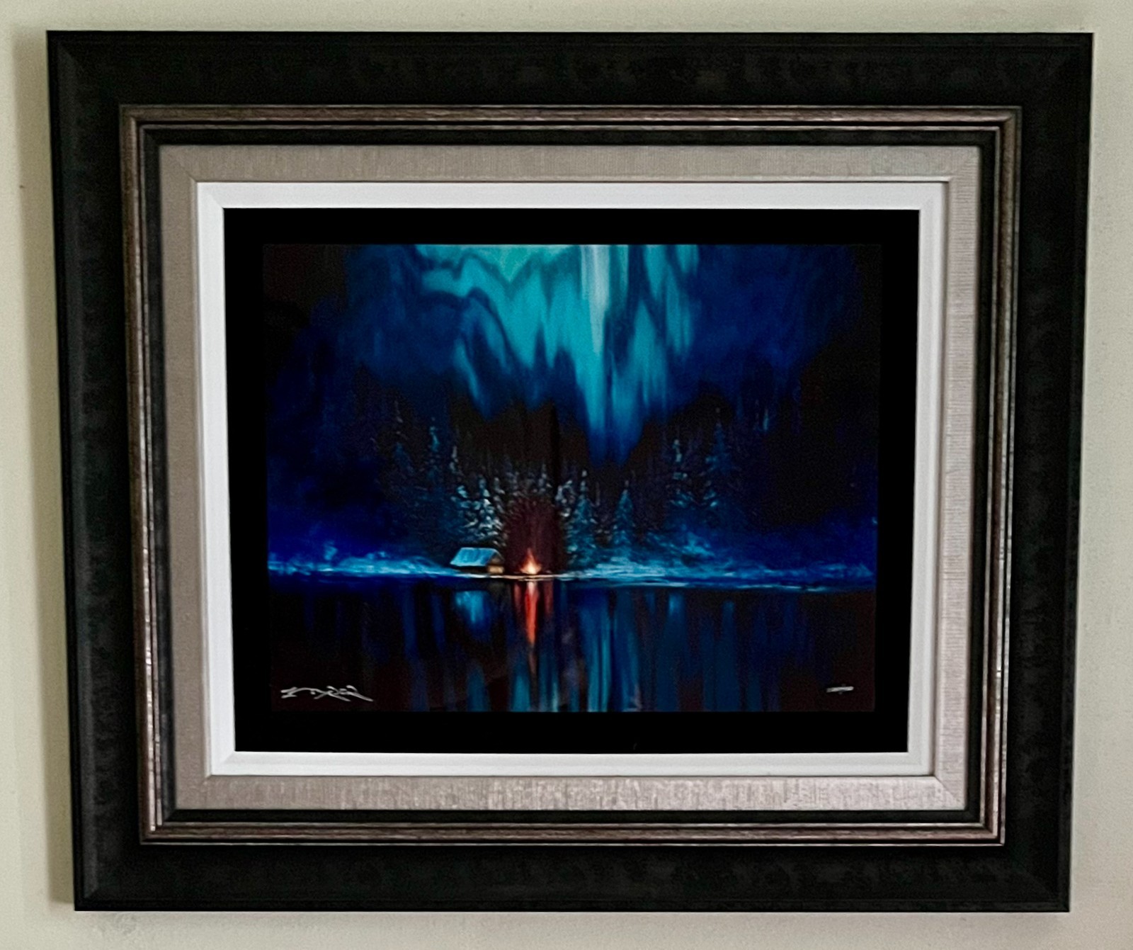 Matt Beyrer – Alone by the Fire – L247/450 Limited Edition Caldograph with COA