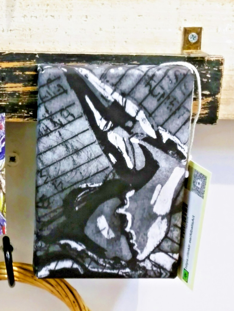 art paintings – prints -Human Misery – original was prop in movie set «Scream 7»