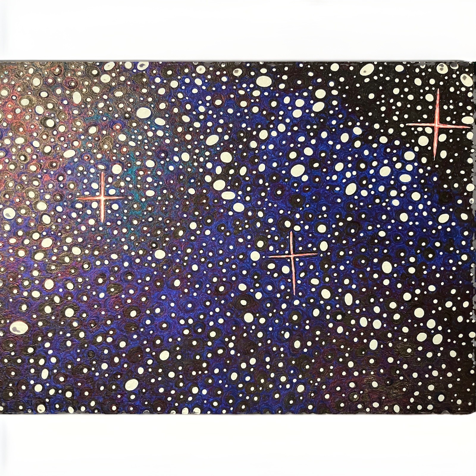 Abstract Unique Geometric Handmade Artwork