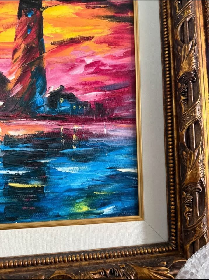 Daniel Wall «Sunset Return» Signed Giclee On Canvas – 179/200 Limited BEAUTIFUL