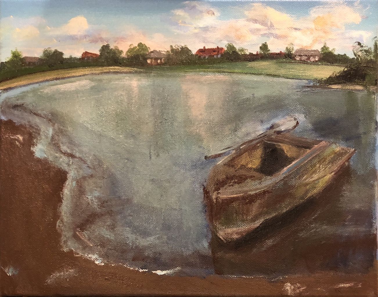 Painting «The Boat»