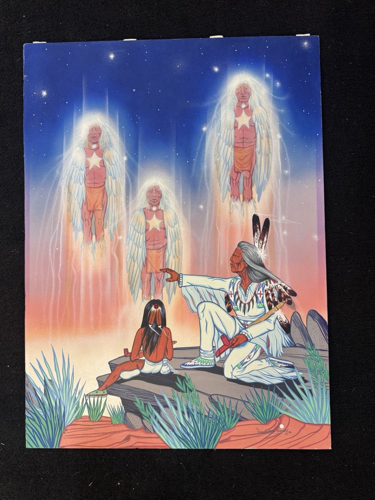 Rick Ragan Original “Grandfather Secrets” Vintage 1988