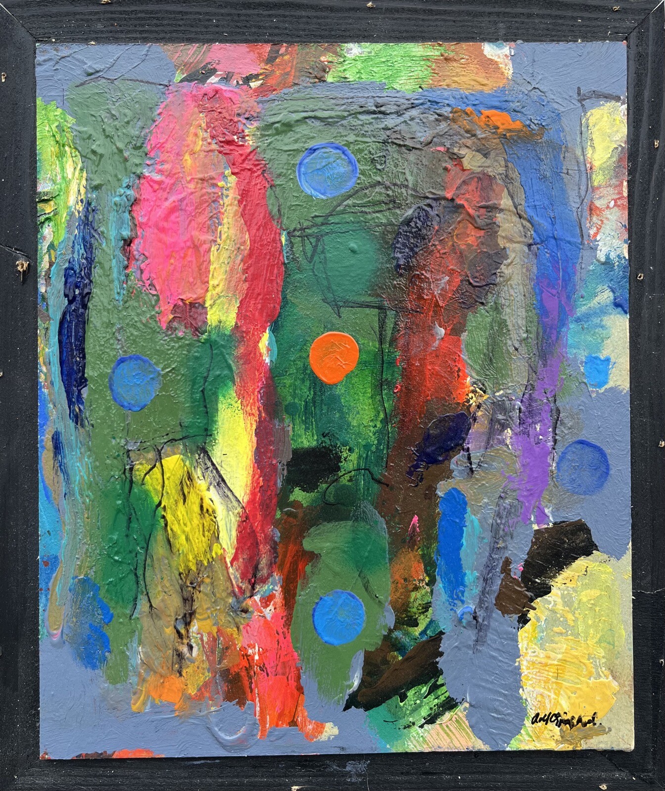 Rolf Gjedsted Composition Abstract Landscape Orgiva Spain