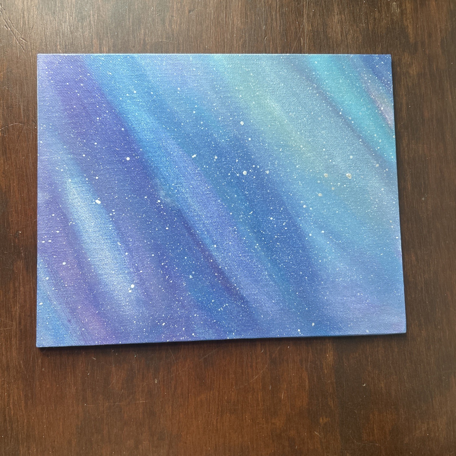 Original Acrylic Galaxy Painting 8×10