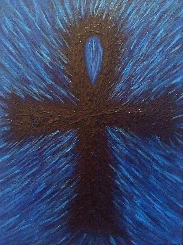 Ankh – Original Artwork on Canvas Acrylic Painting