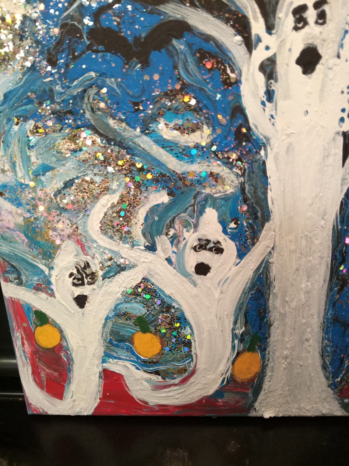 The Tree Spirits Halloween Painting