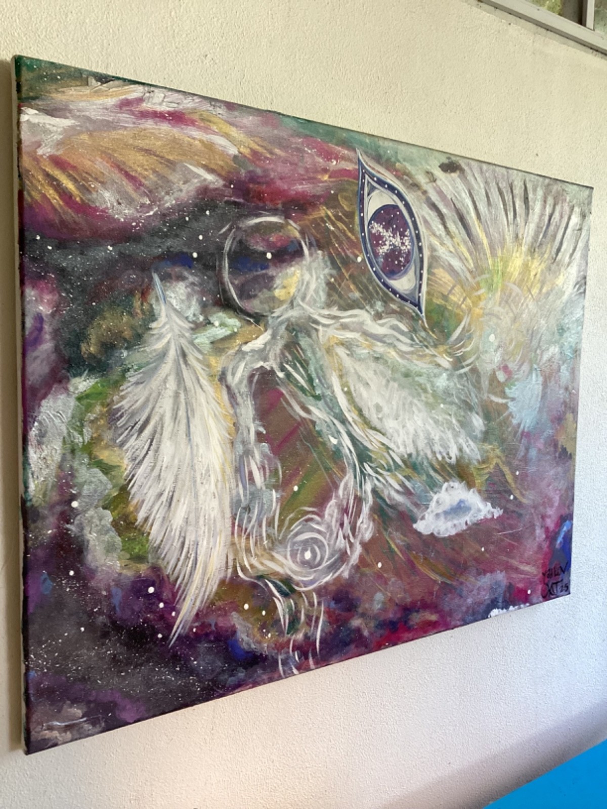 Celestial Awakening Codes – High Frequency Galaxy Painting Colab Yaakov & Tatara