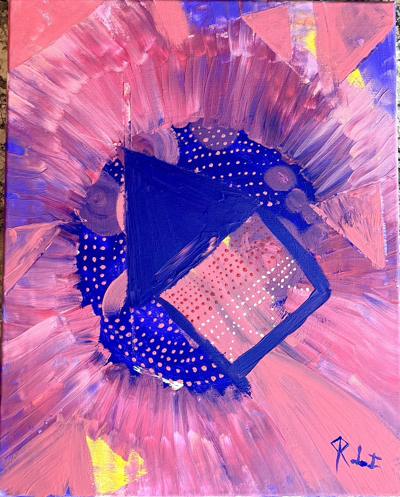 “Blossom” 16×20 Signed Original By Up And Coming Artist J. Roberts